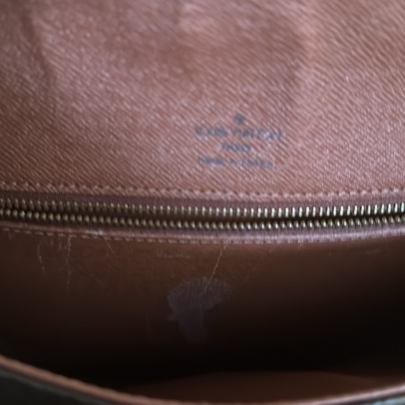 Louis Vuitton Brown Monogram Crossbody Bag - Picture 6 of 11